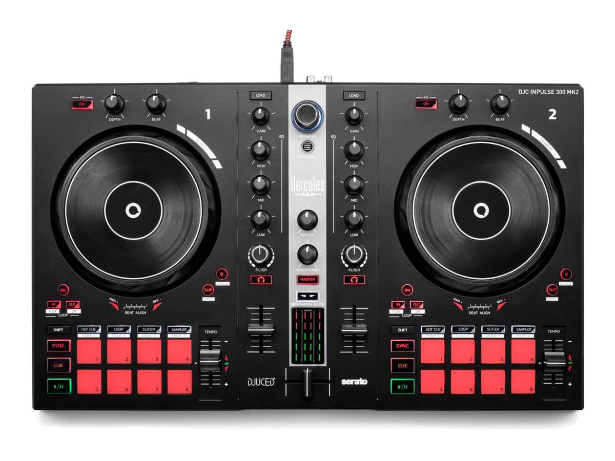 Pilt Hercules | DJControl Inpulse 300 MK2 | Speakers | USB connectivity