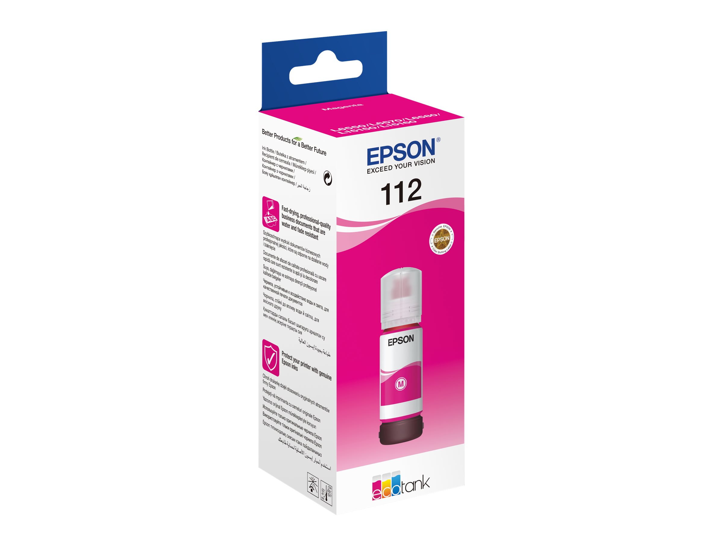 Pilt Epson 112 EcoTank Pigment | C13T06C34A | Ink Bottle | Magenta