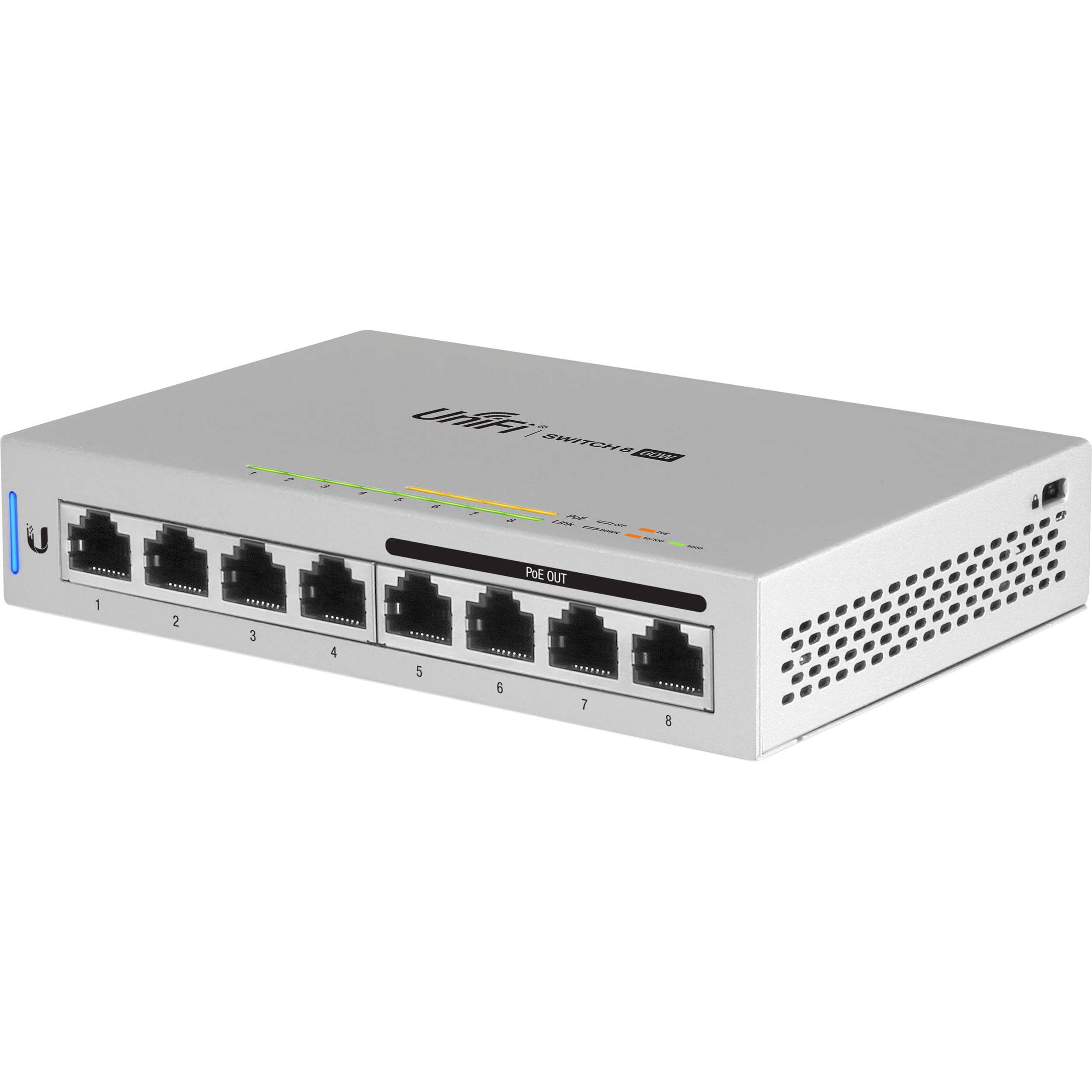 Pilt Ubiquiti US-8-60W Unifi Switch | Ubiquiti | Web managed | Desktop
