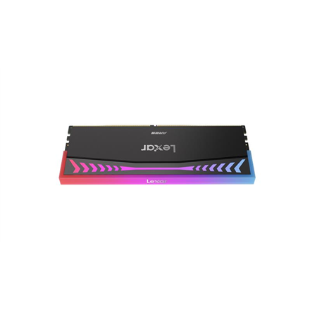 Pilt Lexar Memory with heatsink and RGB lighting | ARES | 32 GB | DDR5 | 8000 MHz | PC/server | Registered No | ECC No