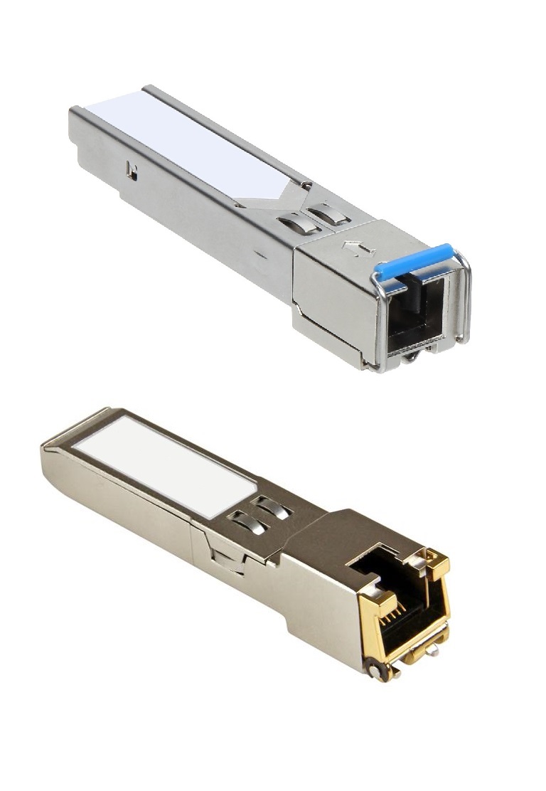 Pilt SOMI Networks | SFP (mini-GBIC) transceiver module | SFPHRJ451GG | Copper | RJ45 | 10/100/1000 Mbit/s | Maximum transfer distance 100 m | HP