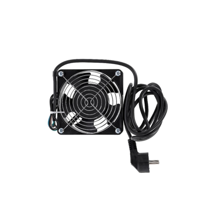 Pilt SOMI Networks | Single Fan Unit for wall mount cabinets | VENT-1C | Black | Airflow 450m3 /h; Cable Schuko 1.8 m