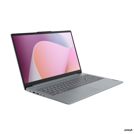 Pilt Lenovo IdeaPad Slim 3 15ABR8 AMD | Arctic Grey | 15.6 " | IPS | FHD | 1920 x 1080 pixels | Anti-glare | AMD Ryzen 7 | 5825U | 16 GB | Soldered DDR4 | Solid-state drive capacity 512 GB | AMD Radeon  Graphics | Windows 11 Home | 802.11ax | Bluetooth version 5.2 | Keyboard language English | Warranty 24 month(s) | Battery warranty 12 month(s)
