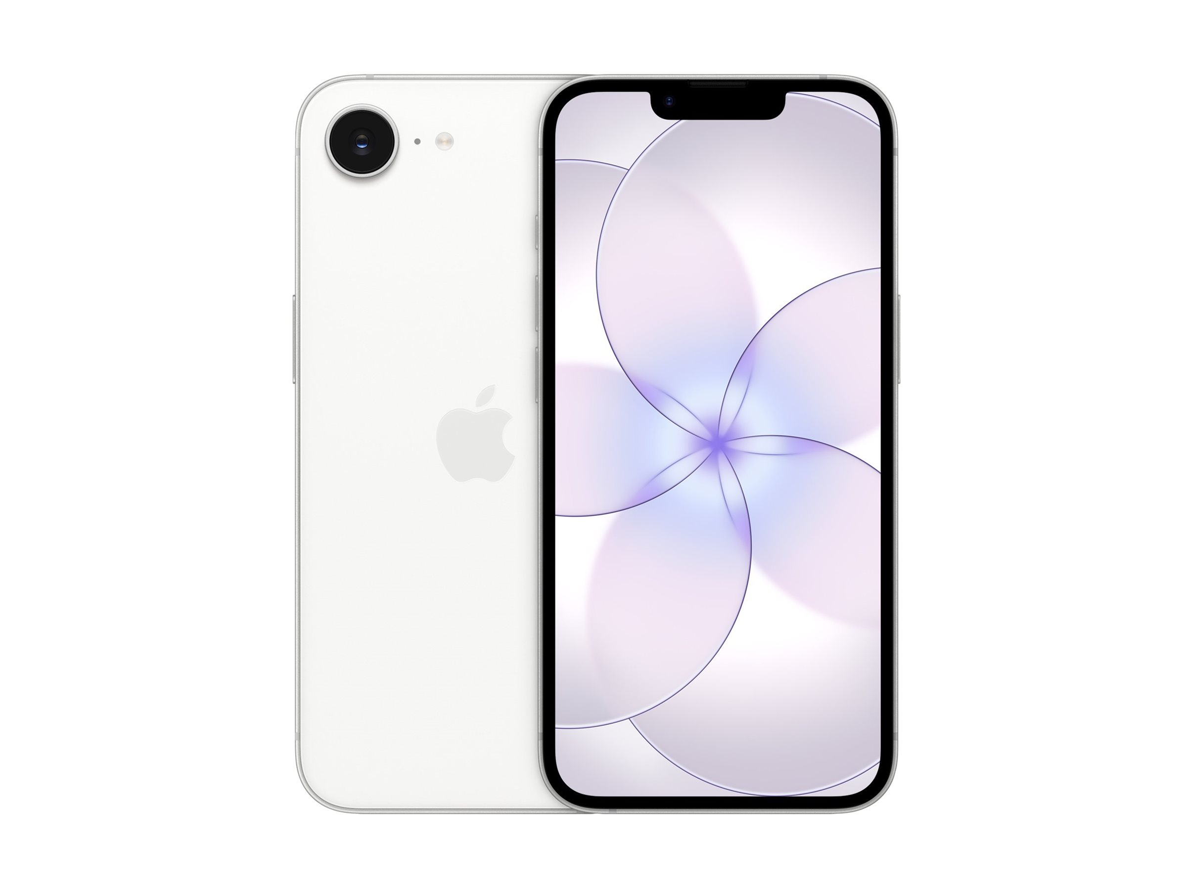 Pilt Apple | iPhone 17e | White | 6.1 " | 2532 x 1170 pixels | A19 | Internal RAM 8 GB | 256 GB | Dual SIM | Nano SIM | 4G | 5G | Main camera resolution 48 MP | iOS | Secondary camera resolution 12 MP | 26