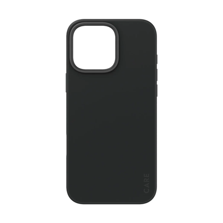 Pilt CARE Fashionable Case | Back cover | Apple | iPhone 16 Pro Max | Recycled plastic | Black | MagSafe