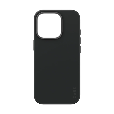 Pilt CARE Fashionable Case | Back cover | Apple | iPhone 16 Pro | Recycled plastic | Black | MagSafe