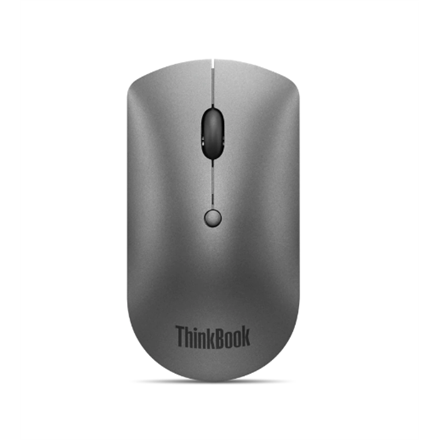 Pilt Lenovo | ThinkBook Bluetooth Silent Mouse | Wireless | Bluetooth 5.0 | Iron Grey | 1 year(s)