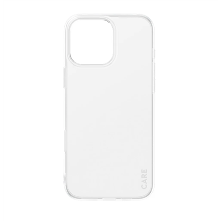 Pilt CARE Fashionable Case | Back cover | Apple | iPhone 16 Pro Max | Recycled plastic | Transparent | X-Ray Soft Basic