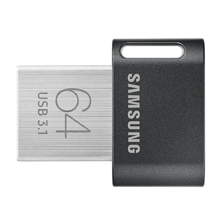 Pilt Samsung | FIT Plus | MUF-64AB/APC | 64 GB | USB 3.1 | Black/Silver