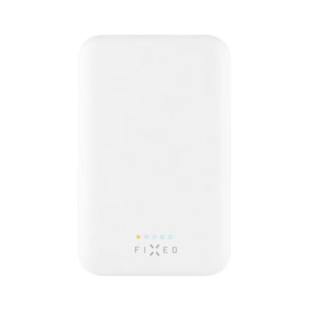 Pilt Fixed MagZen Power Bank | FIXZENM-6-WH | 6000 mAh | USB-C | White