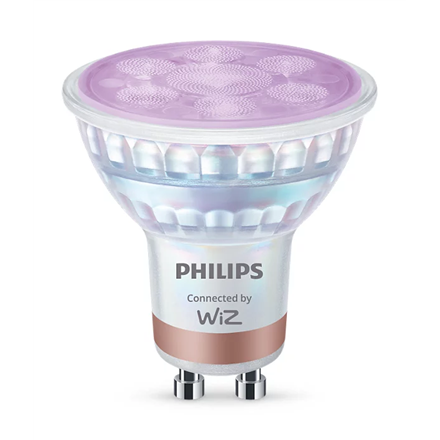 Pilt WiZ Philips Smart WiFi Spot PAR16 RGB, 3pcs | GU10 | 4.7 W | Full colour