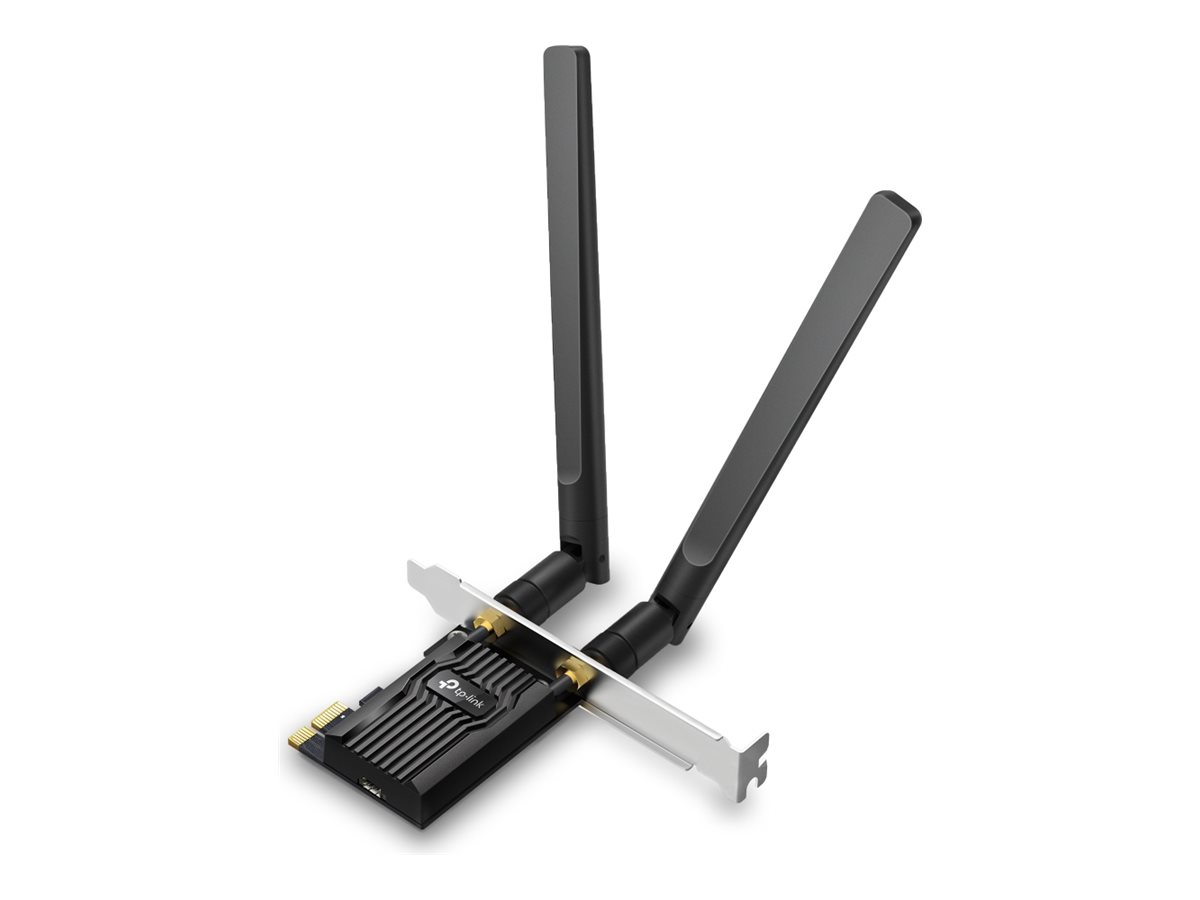 Pilt TP-LINK AX900 Wi-Fi 6 Bluetooth PCIe Adapter | Archer TX10E | 802.11ax | MU-MiMO Yes | no PoE | Antenna type Two High Gain Dual-Band Antennas