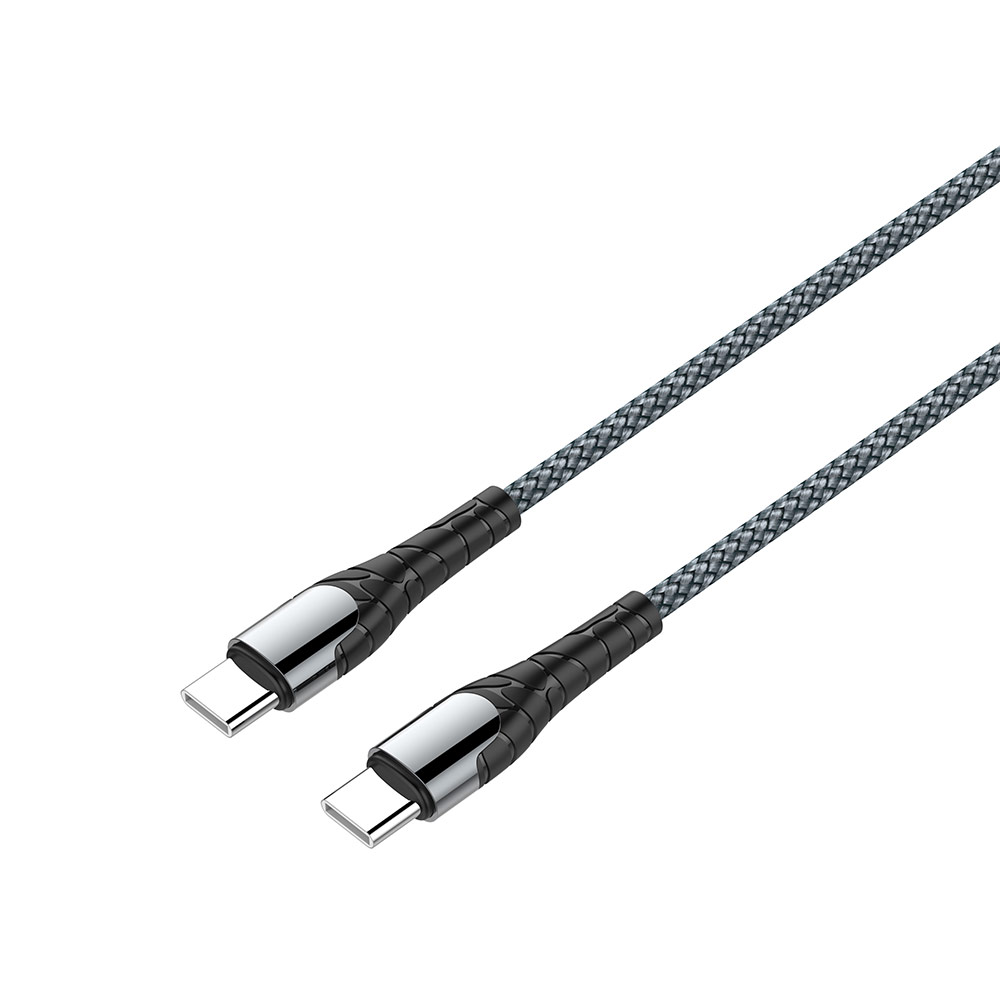 Pilt ColorWay Cable Type-C - Type-C (PD Fast Charging 65W) 3.0?, 1m | CW-CBPDCC040-GR