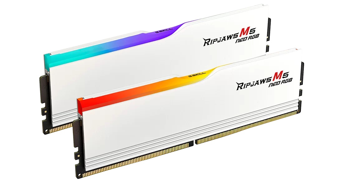 Pilt G.Skill Ripjaws M5 Neo RGB | 32 GB | DDR5 | 6000 MHz | PC/server | Registered No | ECC No