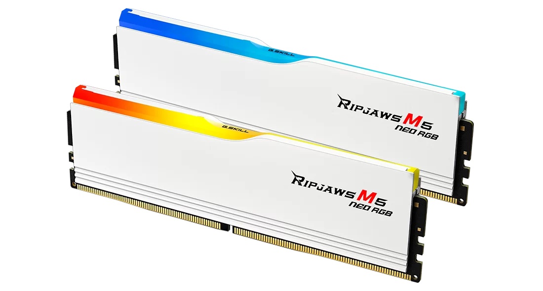 Pilt G.Skill Ripjaws M5 Neo RGB | 32 GB | DDR5 | 6000 MHz | PC/server | Registered No | ECC No