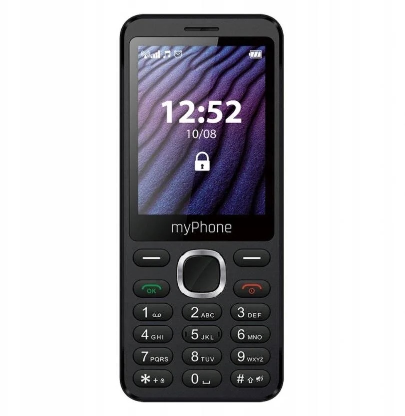 Pilt myPhone | Maestro 2 | Black | 2.8 " | TFT | 64 MB | 128 MB | Dual SIM | Main camera resolution 2 MP | 1000 mAh