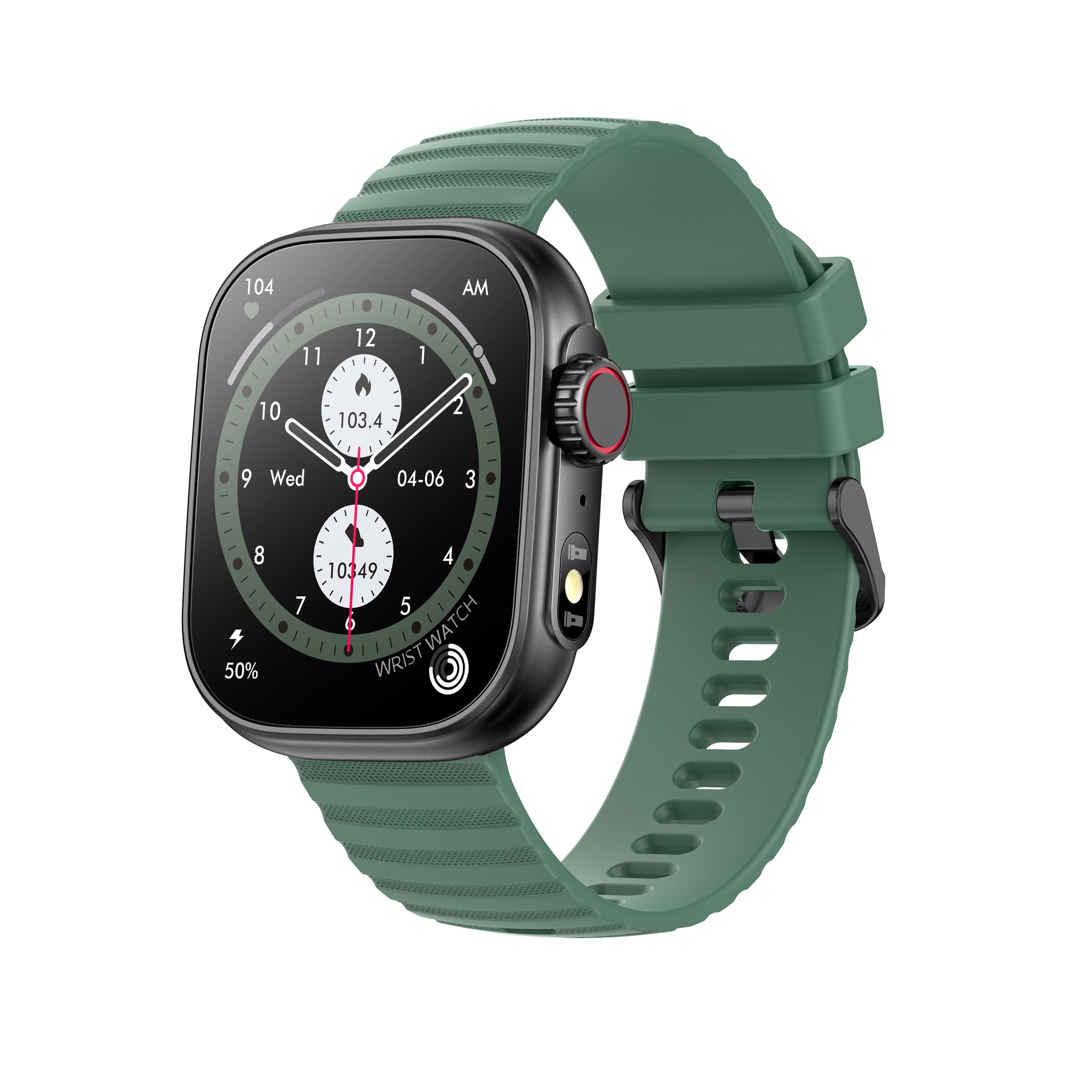 Pilt myPhone Watch Tool | Smart watch | IPS | 2.0" | Waterproof | Black Green