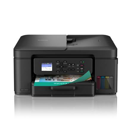 Pilt Brother | Wireless Printer with ADF | DCP-T780DW | Inkjet | Colour | 3-in-1 | A4 | Wi-Fi | Black