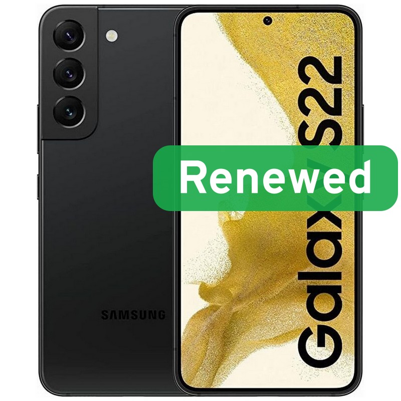 Pilt Samsung Renewed Grade A | Samsung Galaxy S22 | Phantom Black | 6.1 " | 128 GB | 5G | Android