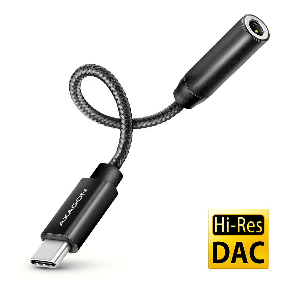 Pilt AXAGON | ADA-HC USB-C - HI-RES DAC Audio Adapter
