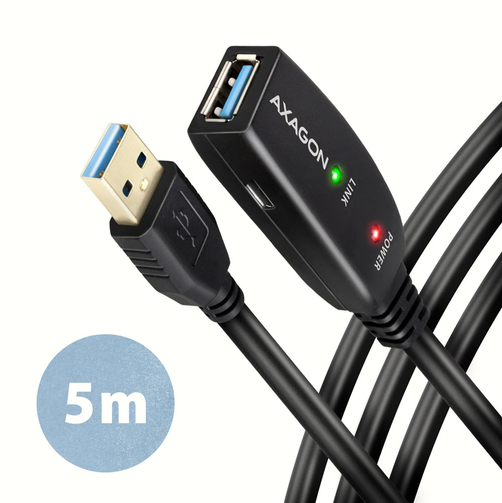Pilt AXAGON Active extension USB 3.2, 5 m | ADR-305