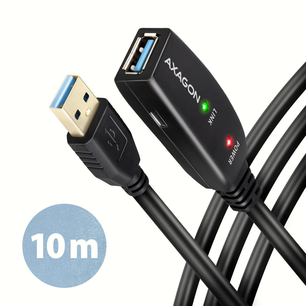 Pilt AXAGON Active extension USB 3.2 Gen 1, 10 m | ADR-310