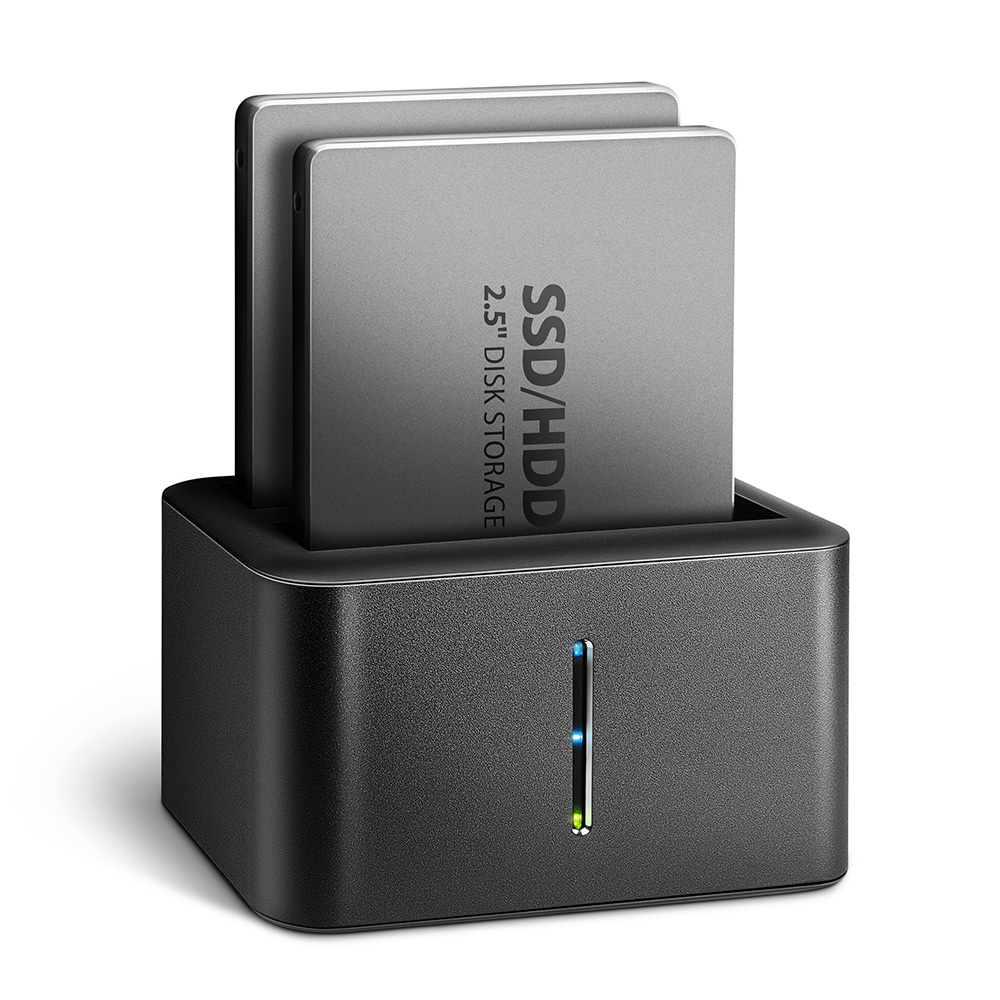 Pilt AXAGON | SuperSpeed USB DUAL 2.5" SSD/HDD MINI dock | ADSA-D25