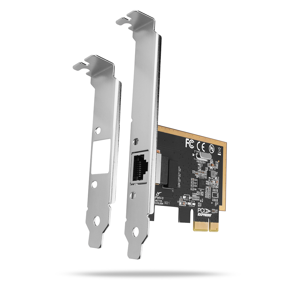 Pilt AXAGON Gigabit Ethernet PCI-Express network card with proven Realtek chipset version | PCEE-GRF