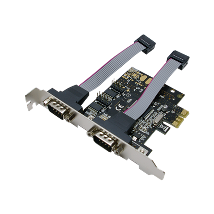 Pilt Logilink | 2 x serial (COM) | PCIe