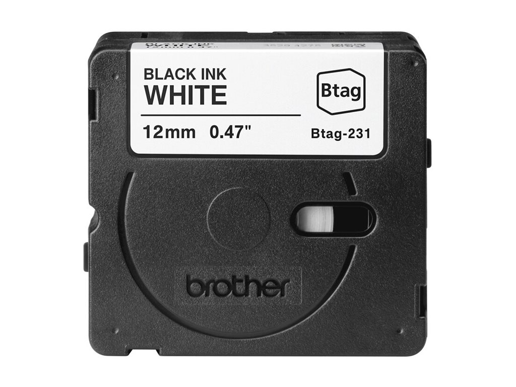 Pilt Brother BTAG-231 | Black on White | Btag