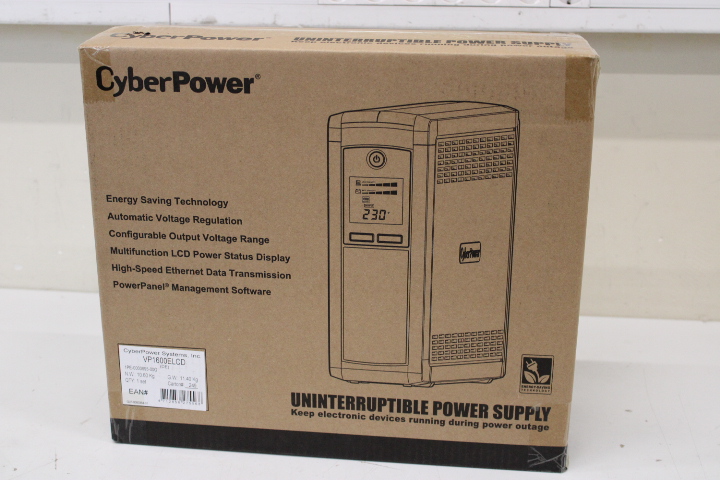 Pilt SALE OUT. CyberPower VP1600ELCD Backup UPS Systems | CyberPower | Backup UPS Systems | VP1600ELCD | 1600   VA | 960   W | DAMAGED PACKAGING