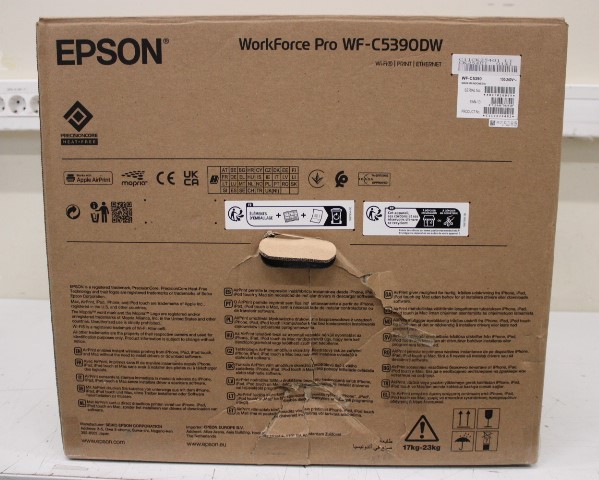 Pilt SALE OUT. Epson WorkForce Pro WF-C5390DW | Epson WorkForce Pro | WF-C5390DW | Inkjet | Colour | Inkjet Printer | A4 | Wi-Fi | DAMAGED PACKAGING