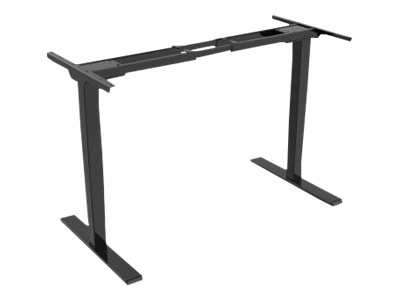 Pilt Electrically Height-Adjustable Table Frame, dual motor, 3 levels | 62-127 cm | Black