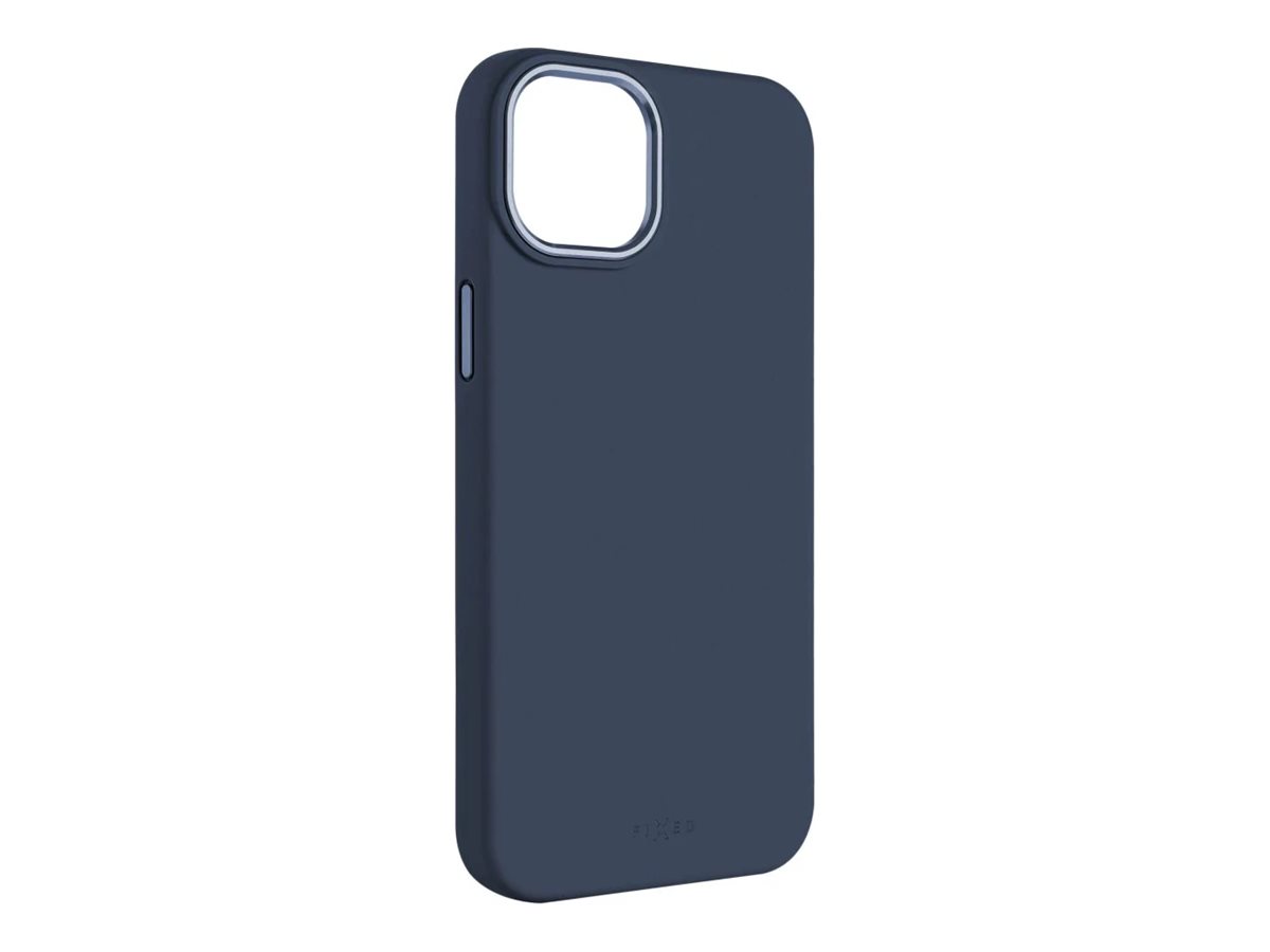 Pilt Fixed | MagFlow | Back cover | Apple | iPhone 15 | Liquid silicon | Blue