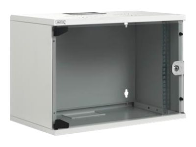 Pilt Digitus | Wall Mounting Cabinet, SOHO, Unmounted | DN-19 12-U-S-1 | Grey | 54 x 40 cm