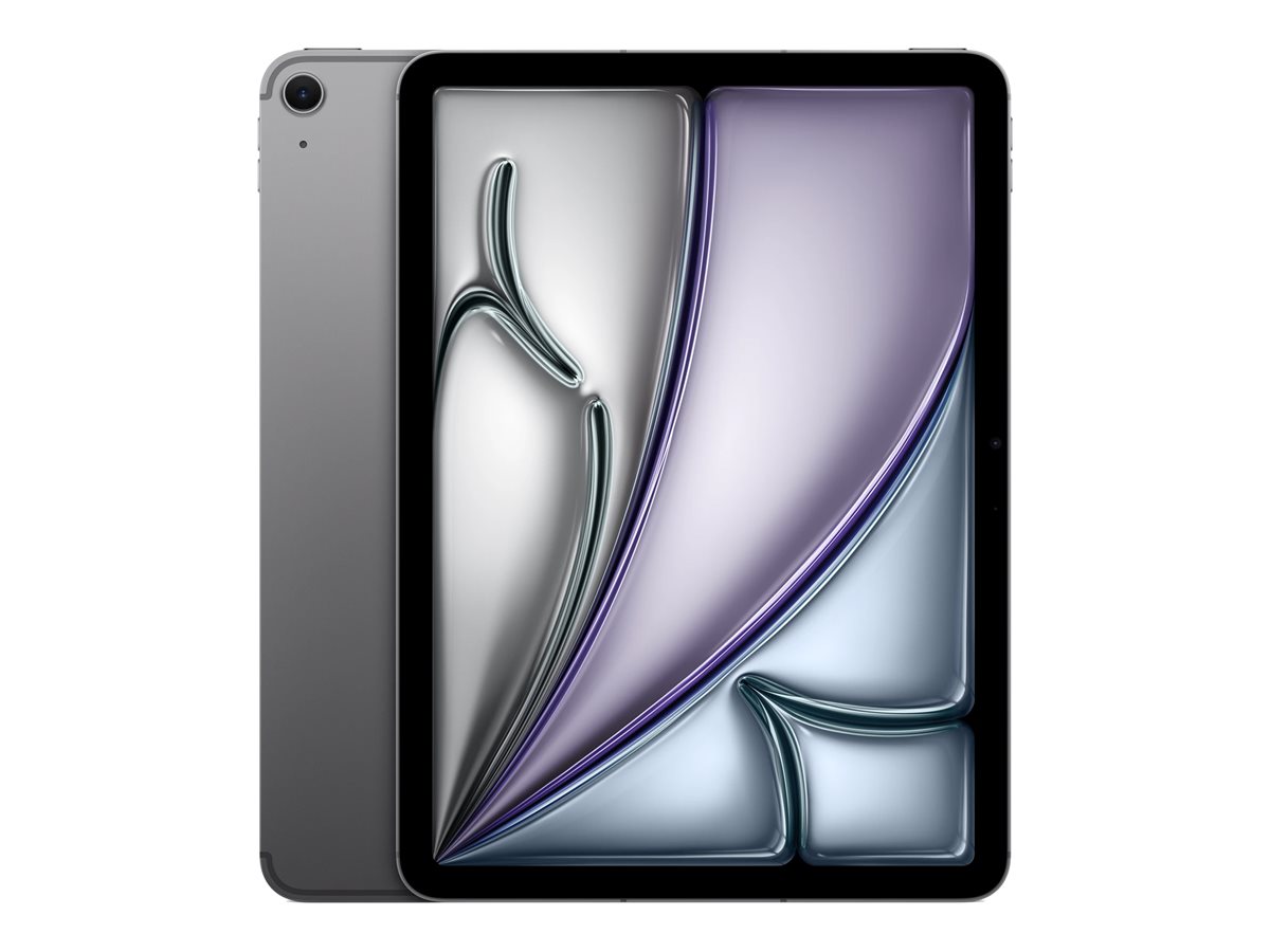 Pilt Apple | iPad Air Wi-Fi + Cellular | Space Gray | 11 " | 2360 x 1640 pixels | IPS | Apple | 12 GB | M4 | 512 GB | 3G | 4G | 5G | Wi-Fi | Front camera | 12 MP | Rear camera | 12 MP | Bluetooth | 6.0 | iPadOS | 26