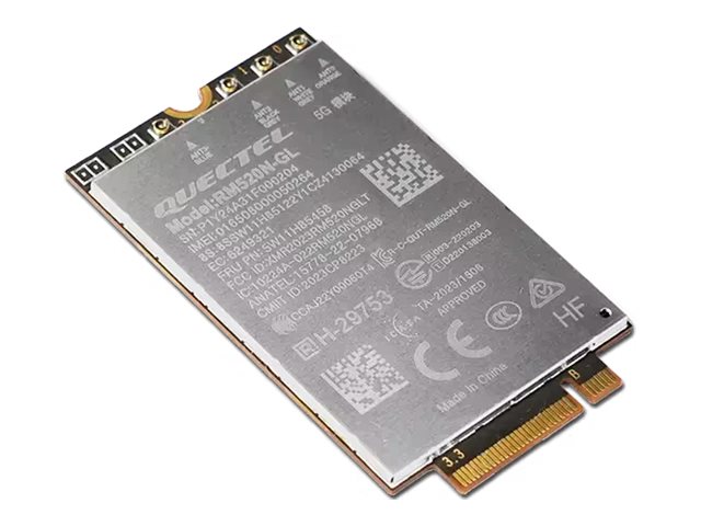 Pilt Lenovo ThinkPad Quectel RM520N-GL 5G M.2 WWAN Module for X1 Carbon Gen 12/T14 Gen 5 | 4XC1Q24434