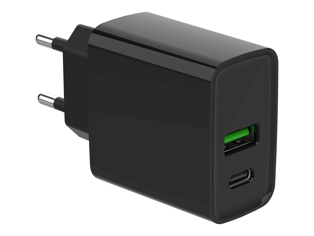 Pilt Gembird 2-port 20W USB Fast Charger | TA-UC-PDQC20-01-BK