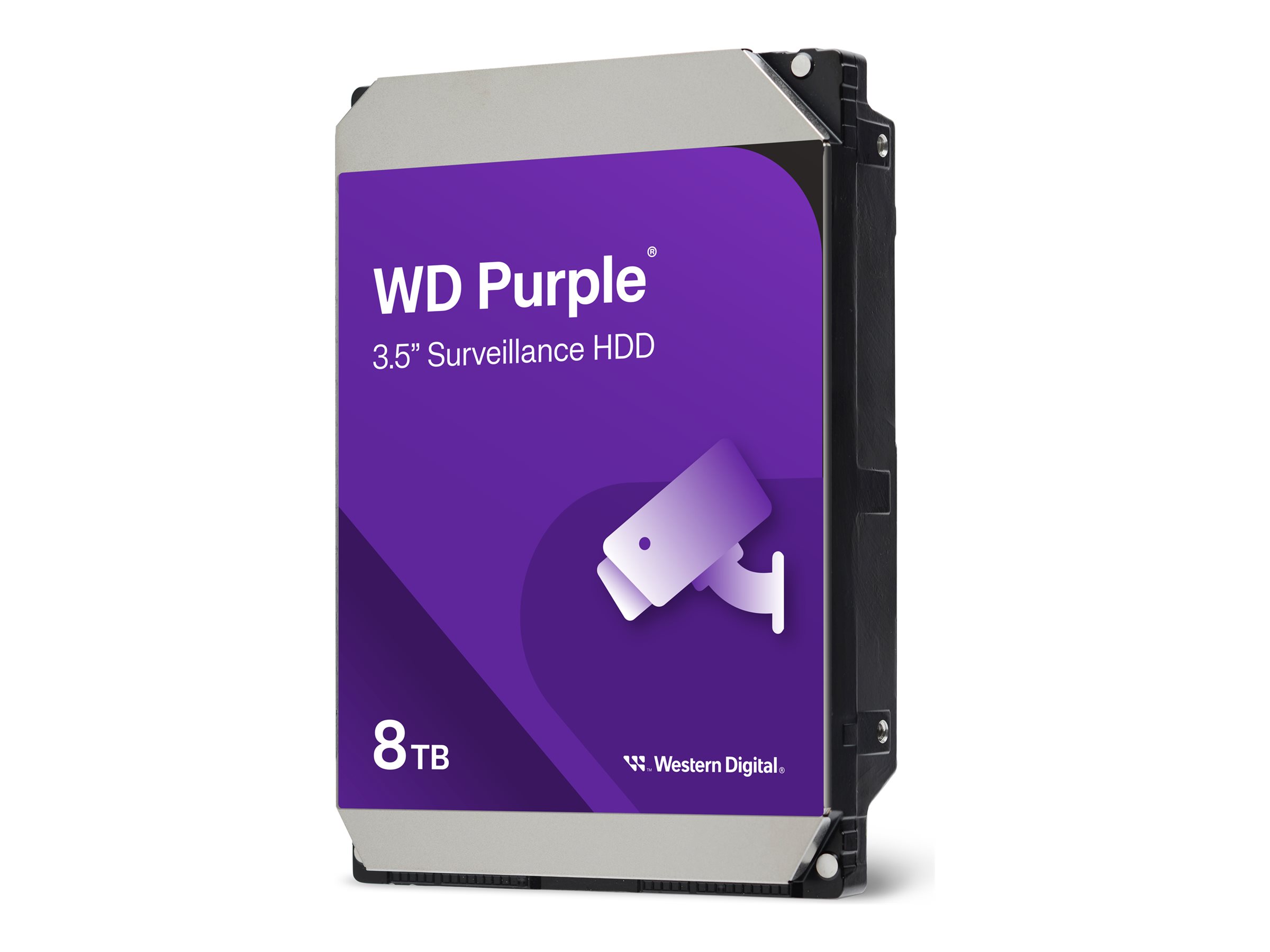 Pilt Western Digital Surveillance Hard Drive | Purple Surveillance WD85PURZ | 5640 RPM | 8000 GB