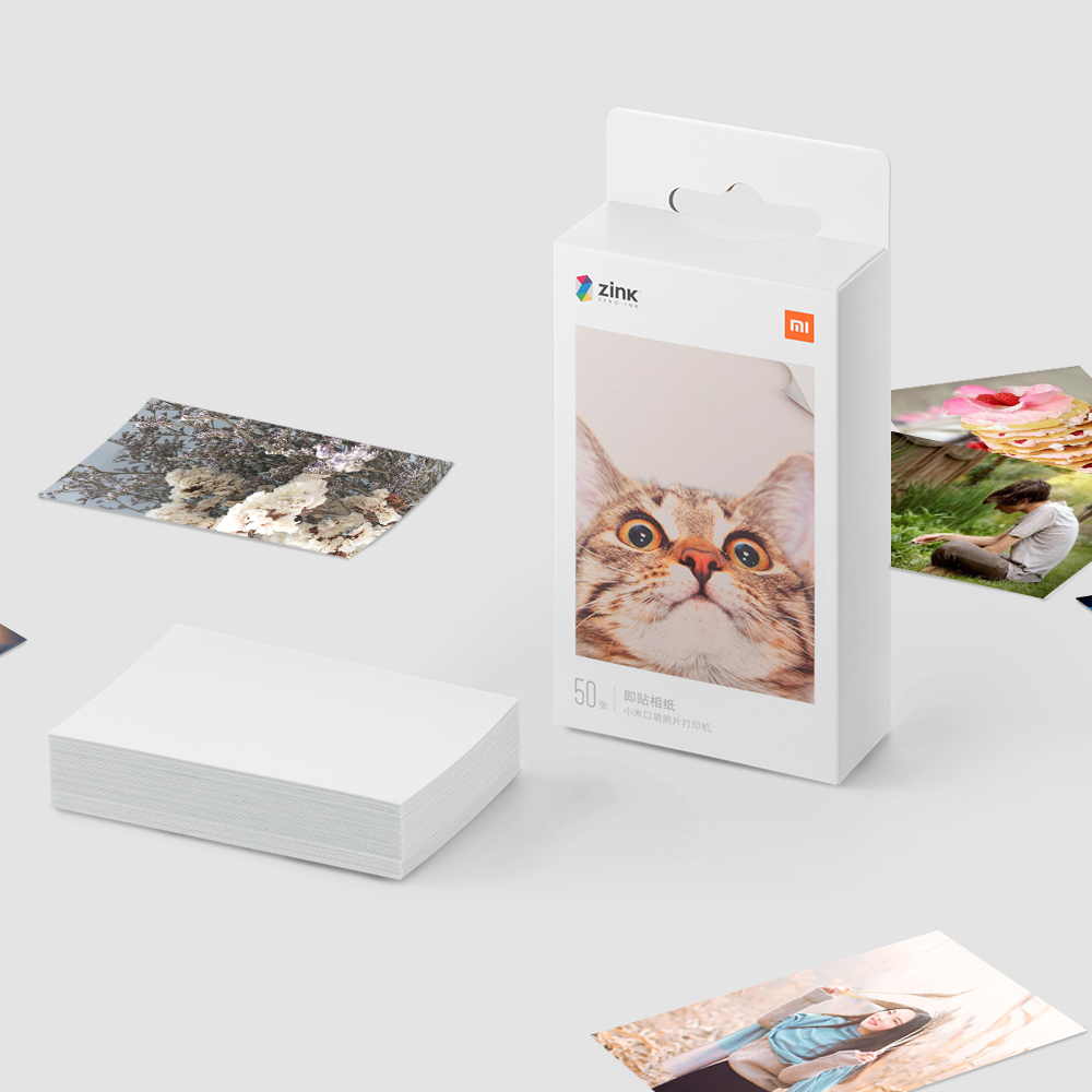 Pilt Mi Portable Photo Printer Paper | TEJ4019GL | 2x3-inch | Photo Paper