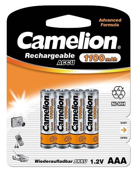 Pilt Camelion | AAA/HR03 | 1100 mAh | Rechargeable Batteries Ni-MH | 4 pc(s)