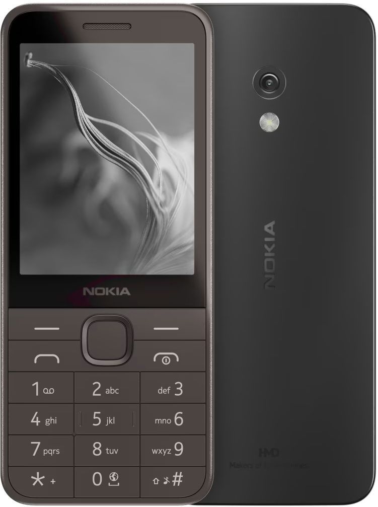 Pilt Nokia | 235 4G (2024) | Black | 2.8 " | 128 MB | 64 MB | Dual SIM | Bluetooth | 5.0 | USB version USB Type-C | Main camera resolution 2 MP | 1450 mAh