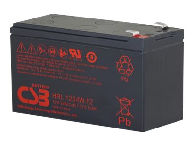 Pilt CSB Battery Battery 12V 9Ah 34W Pb F2 | HRL1234W