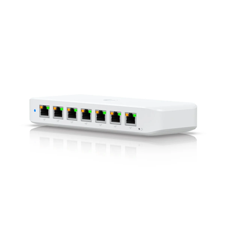 Pilt Ubiquiti Switch | USW-Ultra | Managed L2 | Rackmountable | Gigabit Ethernet (copper) ports quantity 8 | PoE/Poe+ ports quantity 7