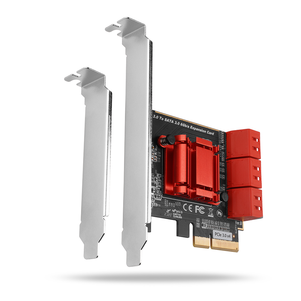 Pilt AXAGON PCIe Controller 6x SATA 6G | PCES-SA6