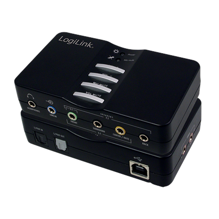 Pilt Logilink | USB sound box 7.1 8-channel | UA0099