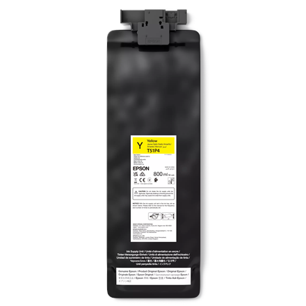 Pilt Epson UltraChrome GS3 T51P400 (800ML) | Ink pack | Yellow