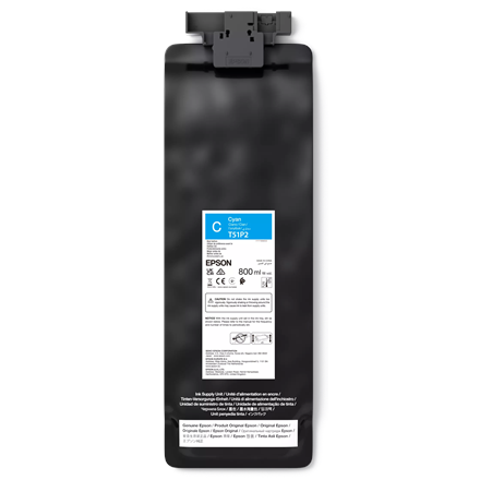 Pilt Epson UltraChrome GS3 T51P200 (800ML) | Ink pack | Cyan