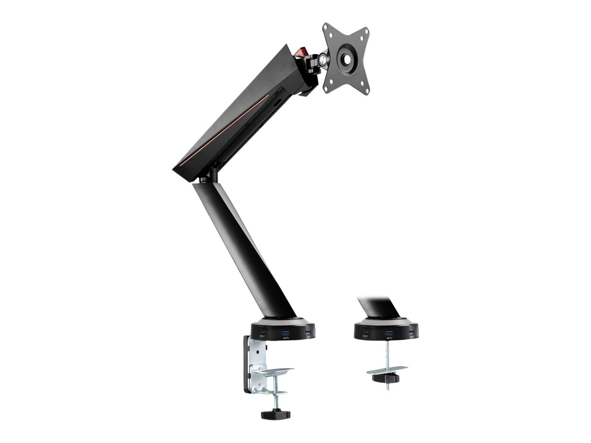 Pilt Logilink | Desk Mount | Tilt, swivel, level adjustment, rotate | 17-32 " | Maximum weight (capacity) 8 kg | Black/Red