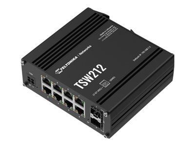 Pilt Teltonika Switch, 8 ports | TSW212 | L2 managed | Wall-mountable | SFP ports quantity 2